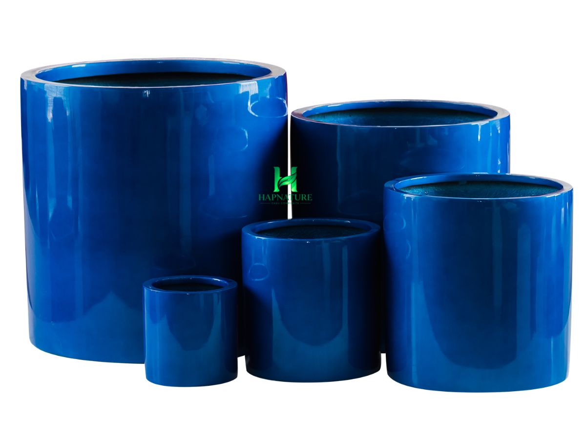 Bộ 5 chậu composite tròn hapnature cpha004