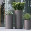 Chậu Composite Trụ Tròn Cao