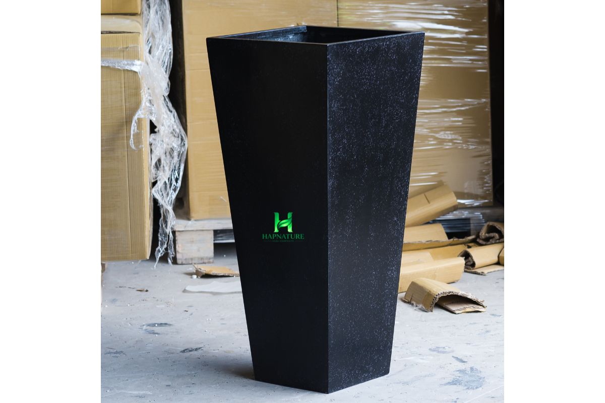 hi tiết Chậu Composite Vuông Vát CPHA006