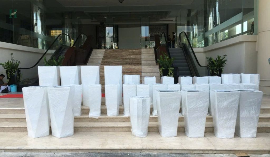Giải pháp chậu Composite cho nhiều loại công trình